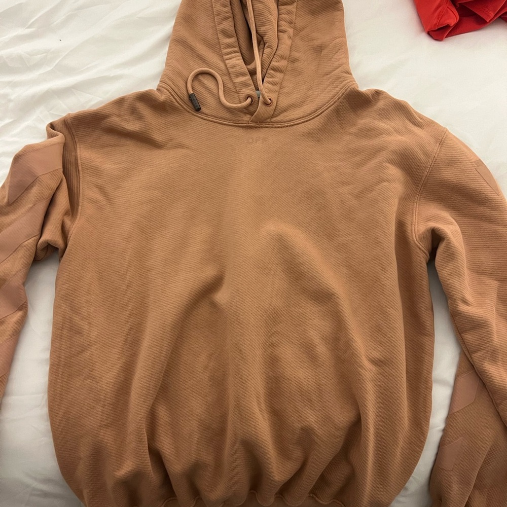 OFFWHITE burnt orange sweatshirt